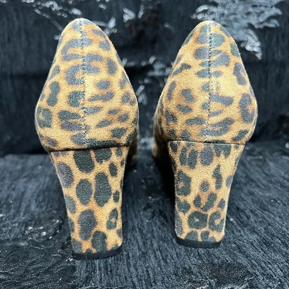 Abound Aubry Block Heel Pump in Leopard Cheetah NWOT Size 6.5 - Picture 5 of 7